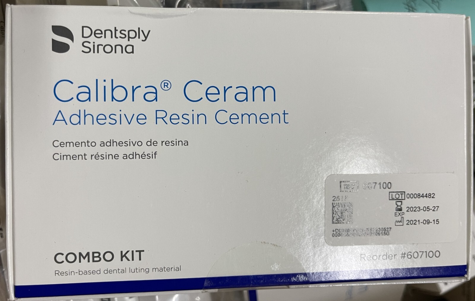 New Dentsply Sirona Calibra Ceram Adhesive Resin Cement. Combo Kit