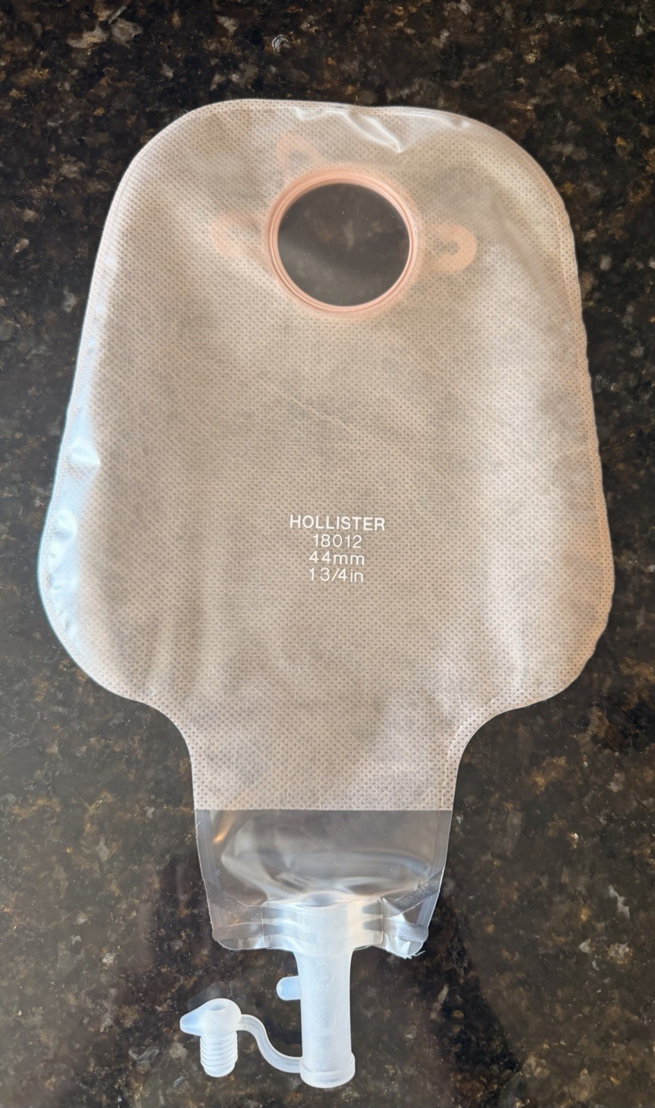 Hollister New Image 18012 2-Piece Drainable Urostomy Pouch 44mm 10ct