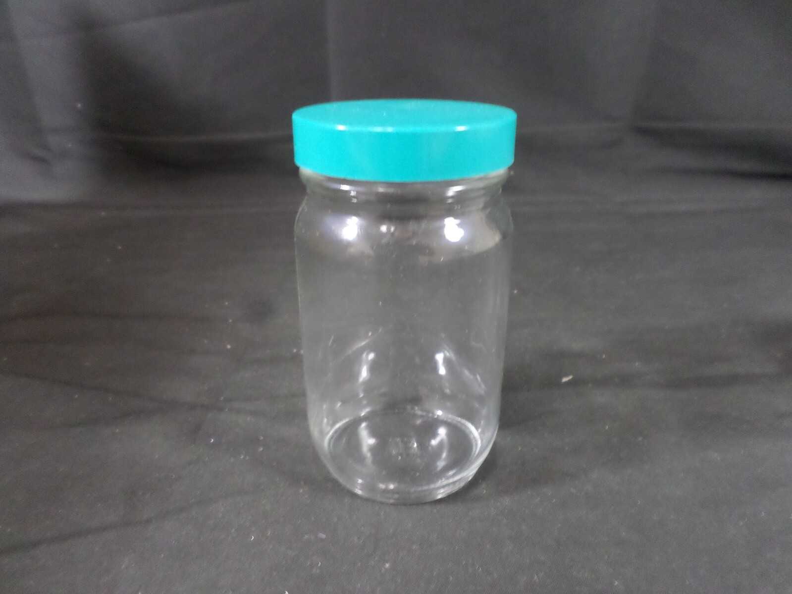 QORPAK 8oz Clear Standard Wide Mouth Bottle With Thermoset Cap GLC-01770 (24/cs)