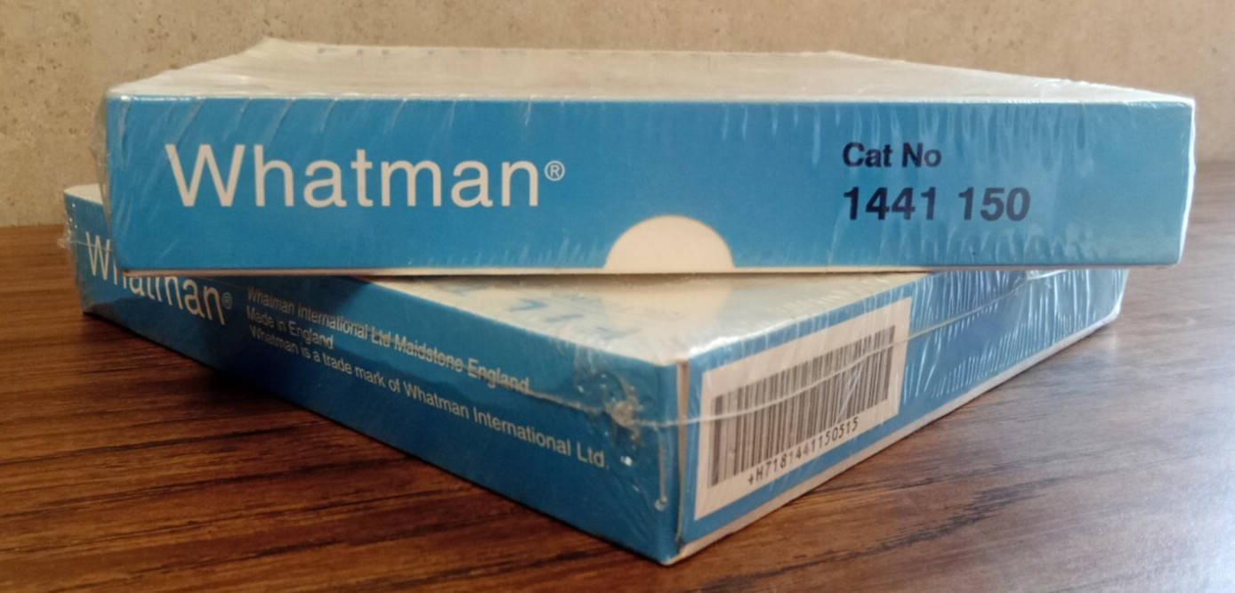 Whatman Quantitative Filter Papers, Ashless, Grade 41, (Cytiva) 100 Circles 2/pk