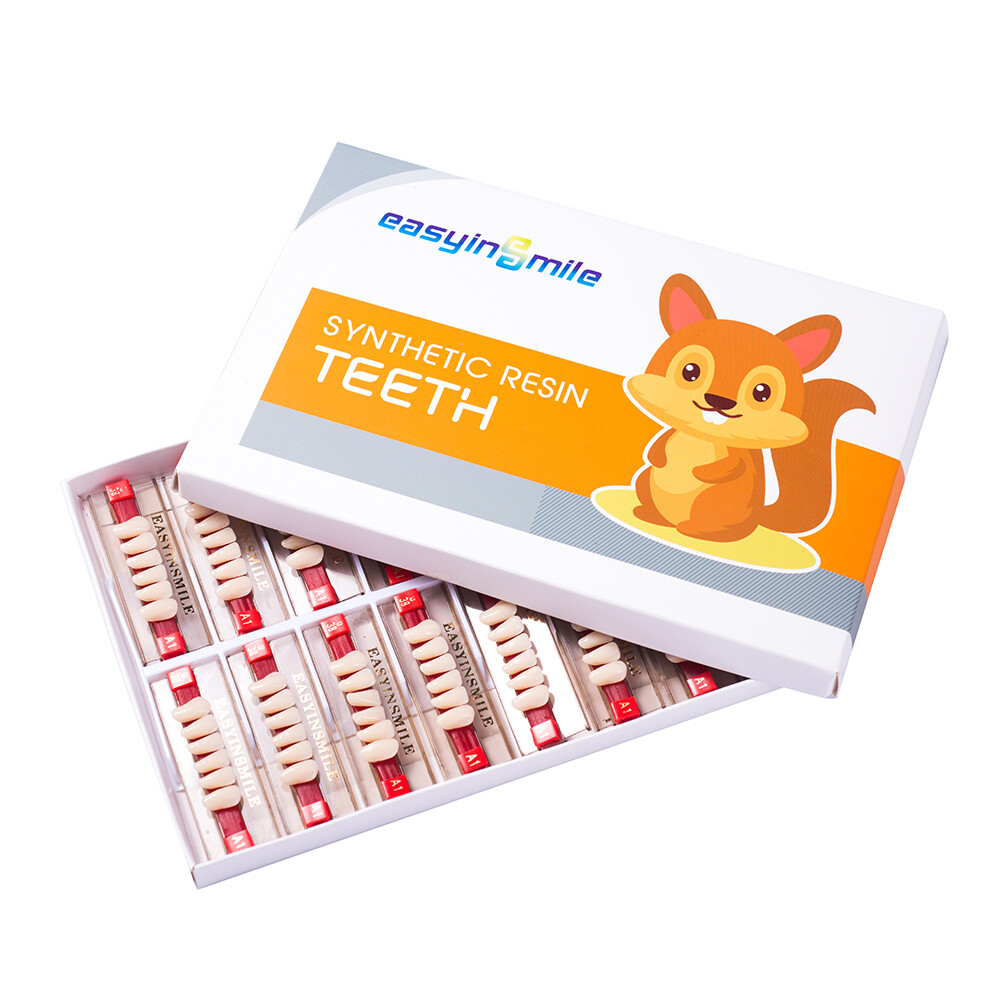Dental Synthetic Resin Teeth Full Set /Anterior/Posterior Shade A2 84/ 96pcs