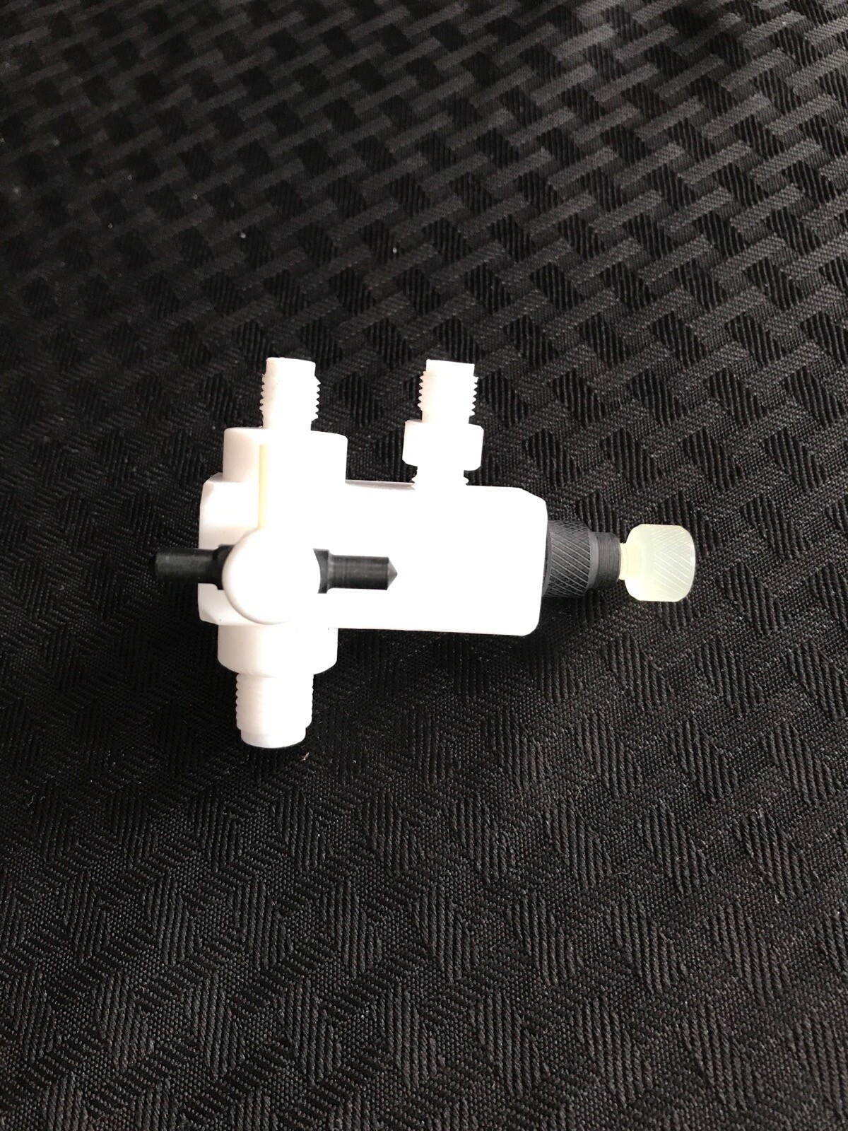 Glenco PTFE Teflon 3-Way Flow Control In-Line Valve Adapter 1mm 3mm ID
