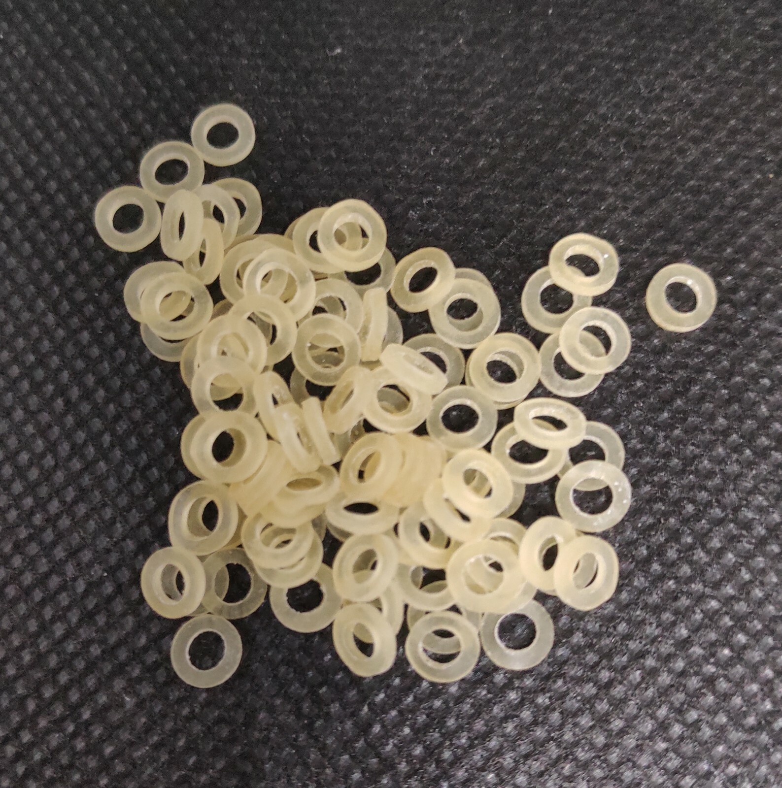 1000 Pcs Dental Orthodontic Elastics Rubber Bands O Rings Natural Rubber Latex