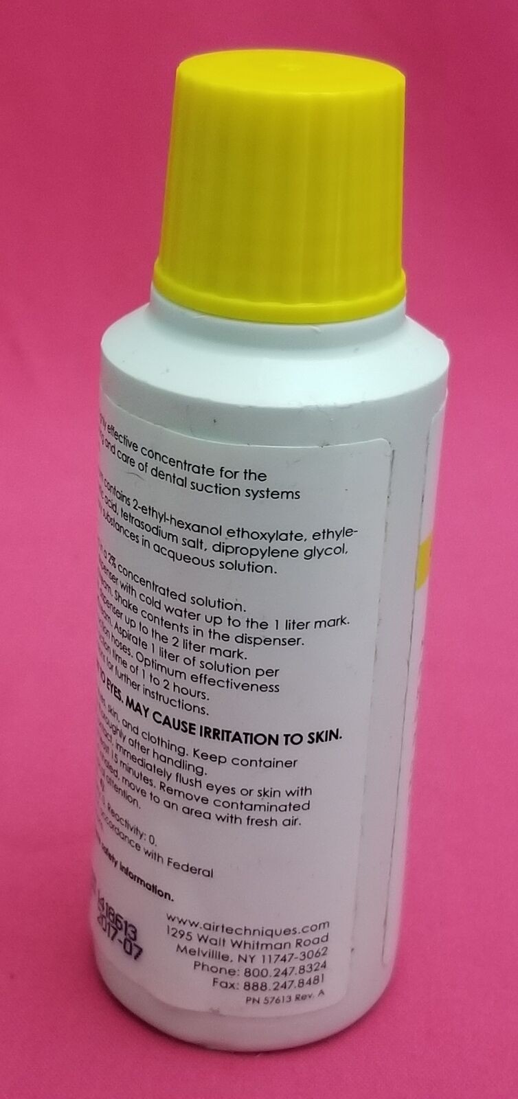 Monarch CleanStream Evacuation System Cleaner 4oz Bottle 57612 ~ Partially Full