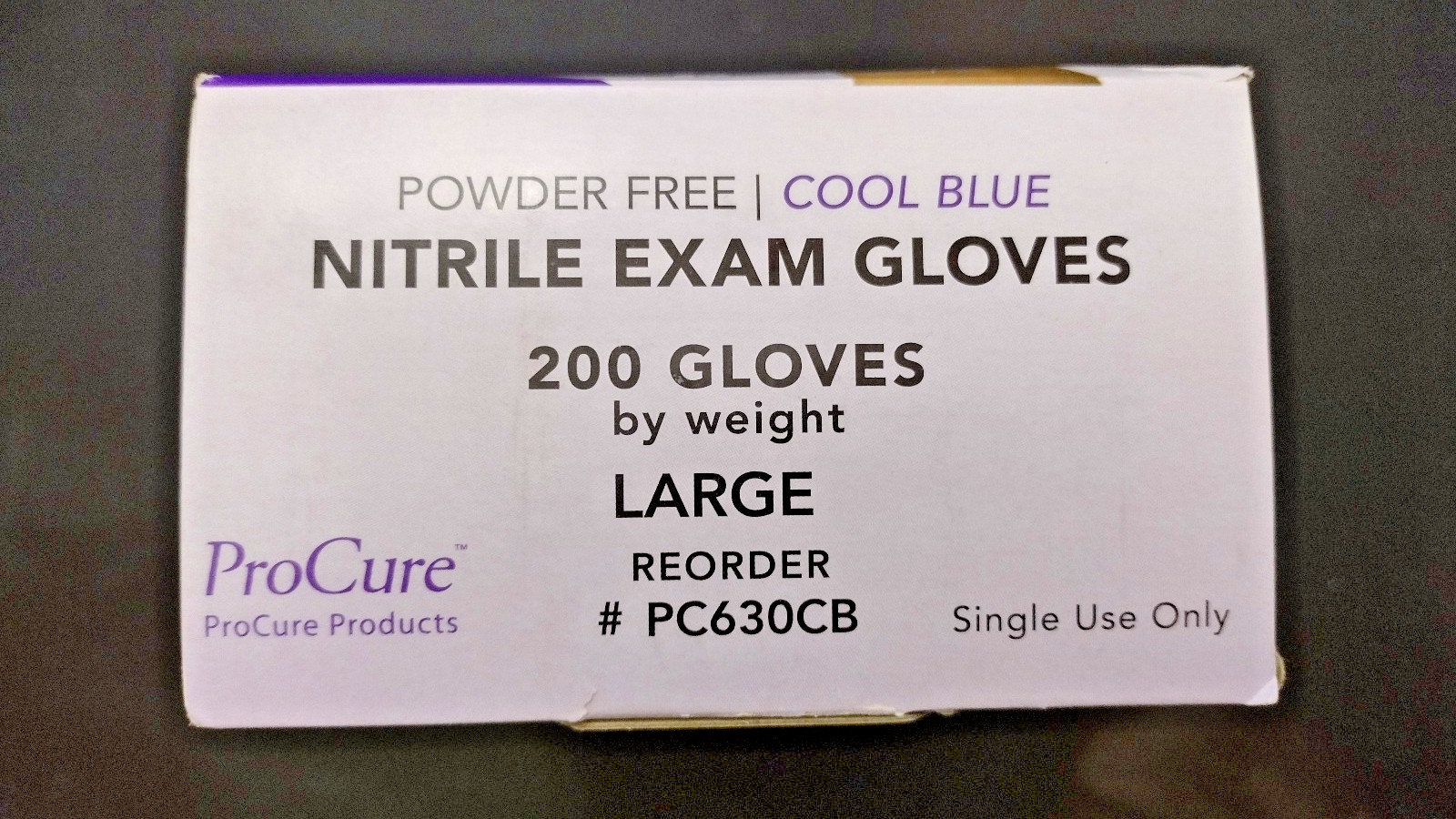 🔥ProCure Disposable Nitrile Exam Large Gloves Latex & Powder Free – 200 Gloves