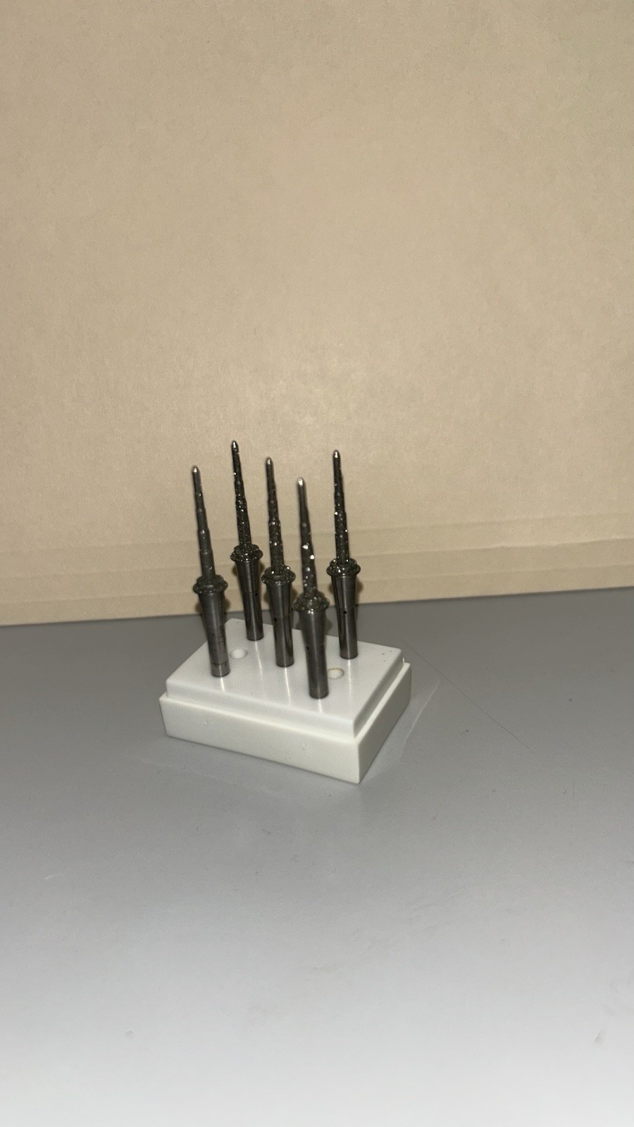 Cerec MC XL inLab 20mm Cylinder Pointed Bur 5 Pack