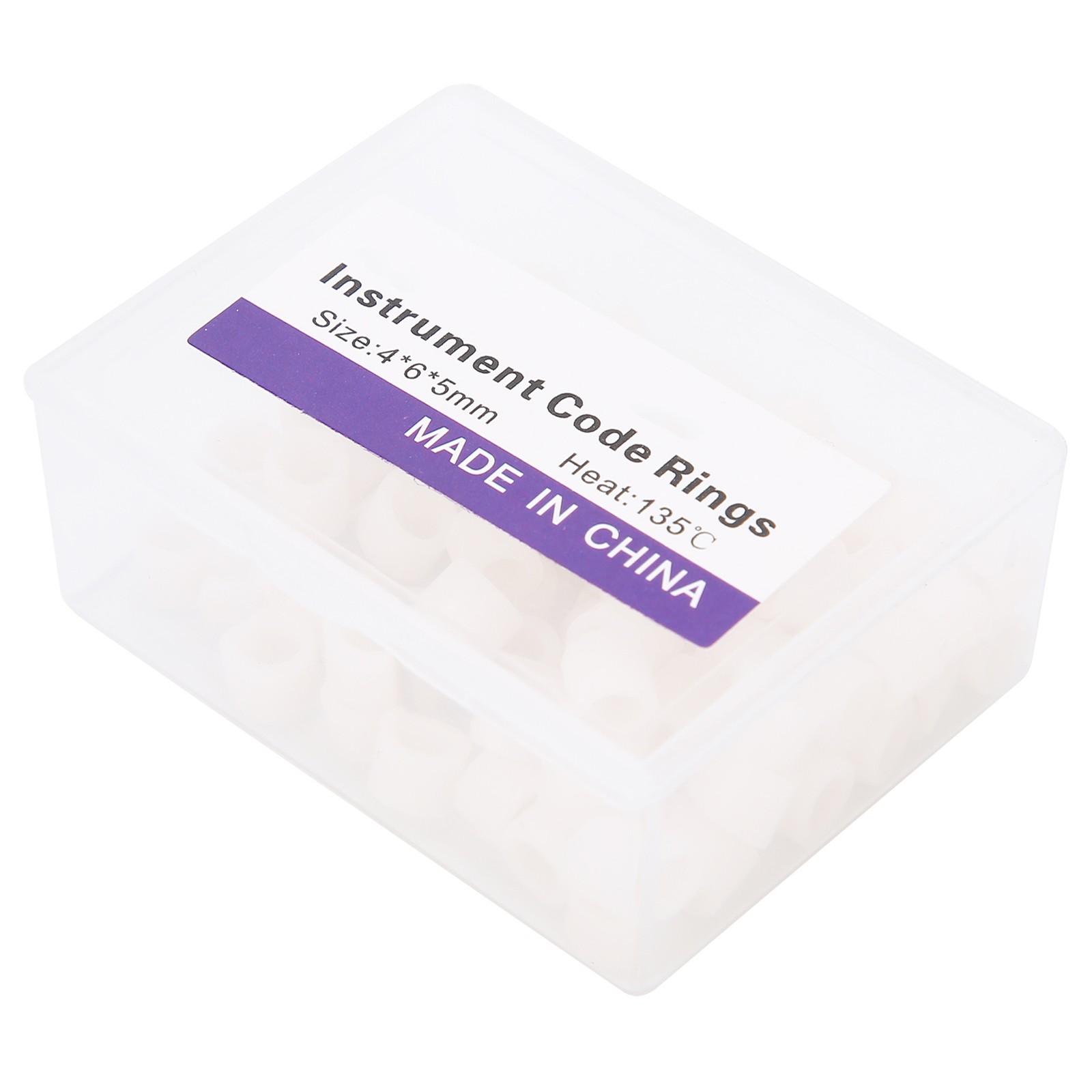 100pcs Dental Code Rings – Practical Silicone Coding Solution Easy To Use