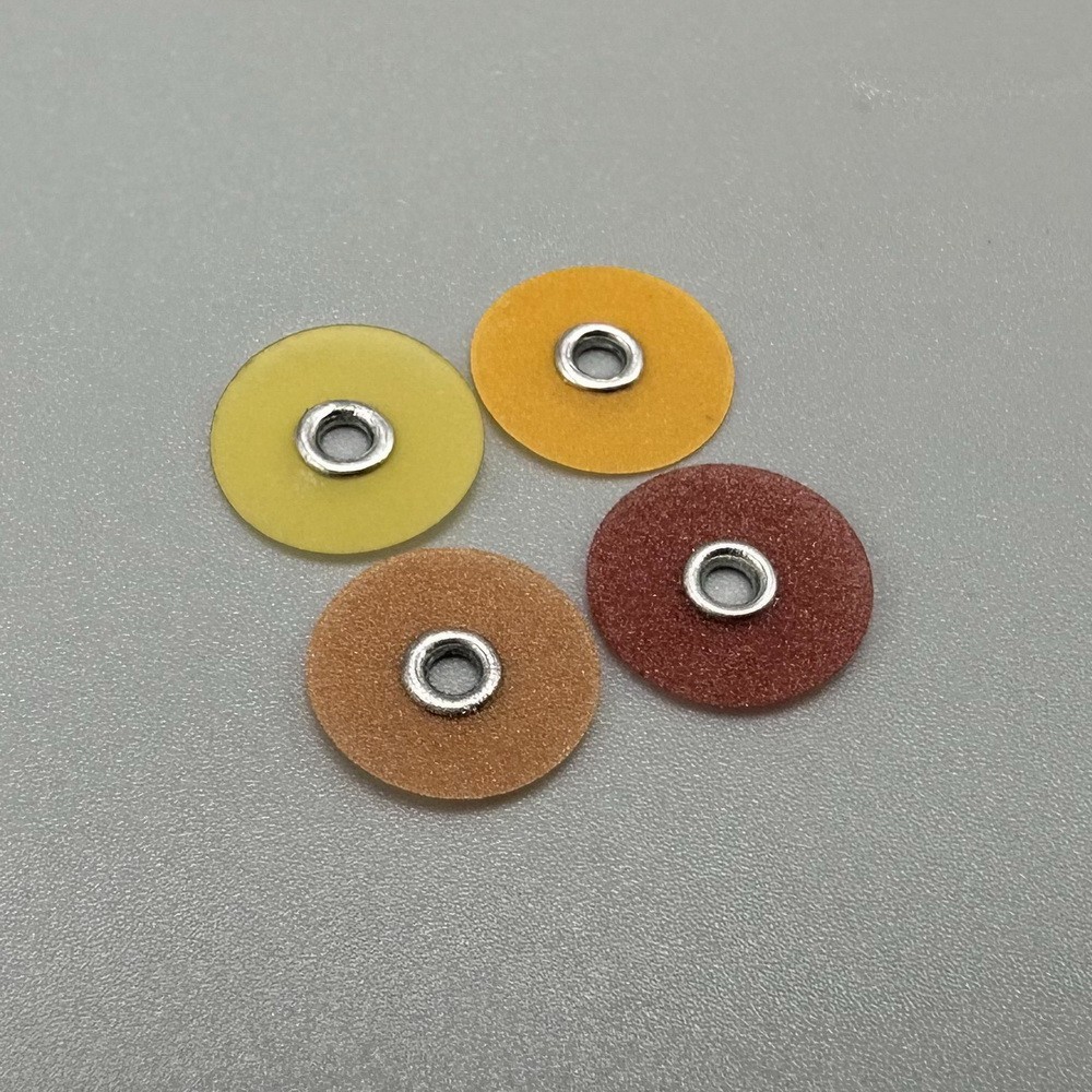 40 Pcs Dental SOFLEX Composite Finishing Polishing Discs + Mandrel 9.5mm/12.7mm