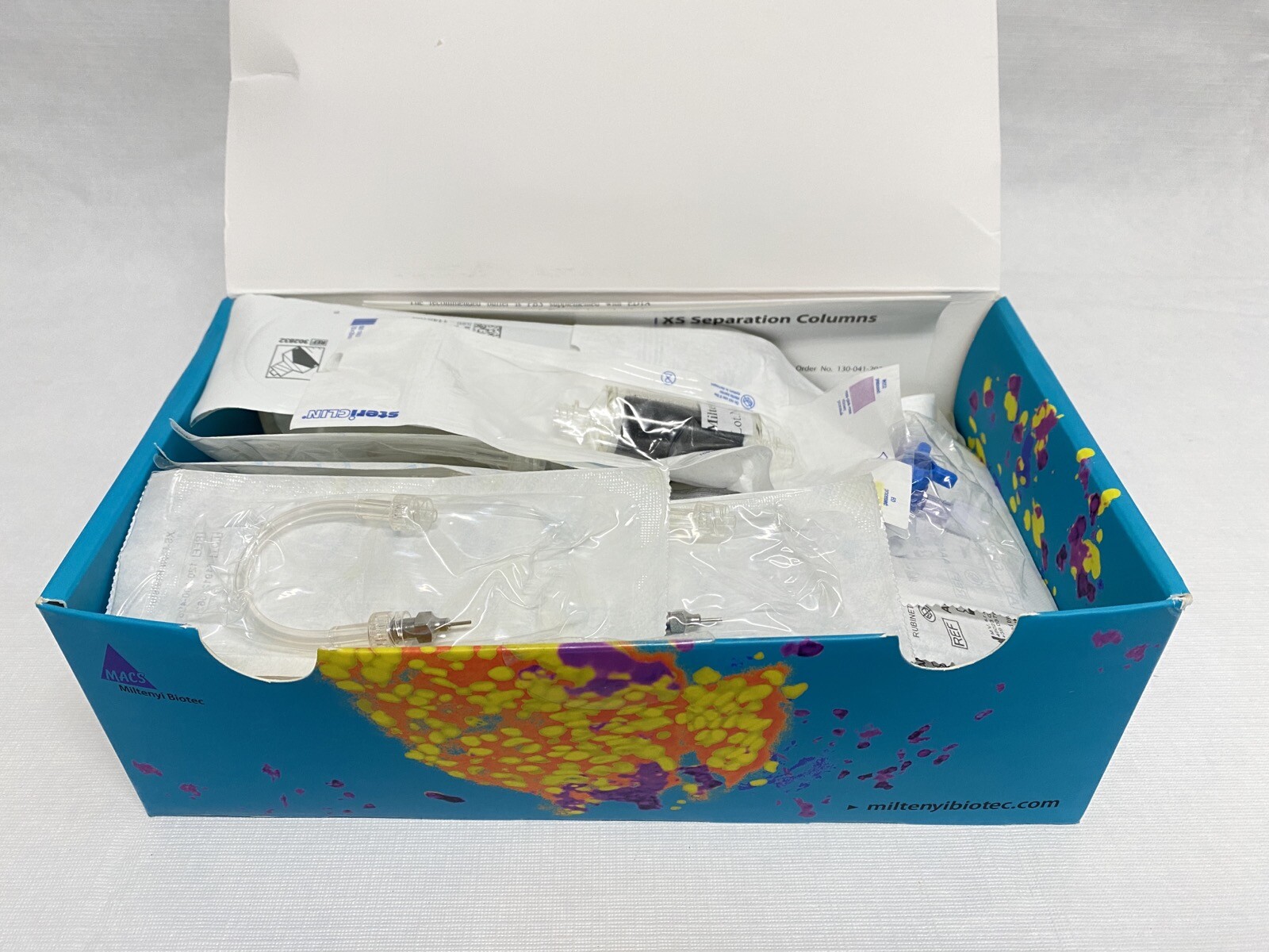 MILTENYI BIOTEC MACS XS Column Flow Resistor 3-Way Stopcock Syringe Pre-S Filter