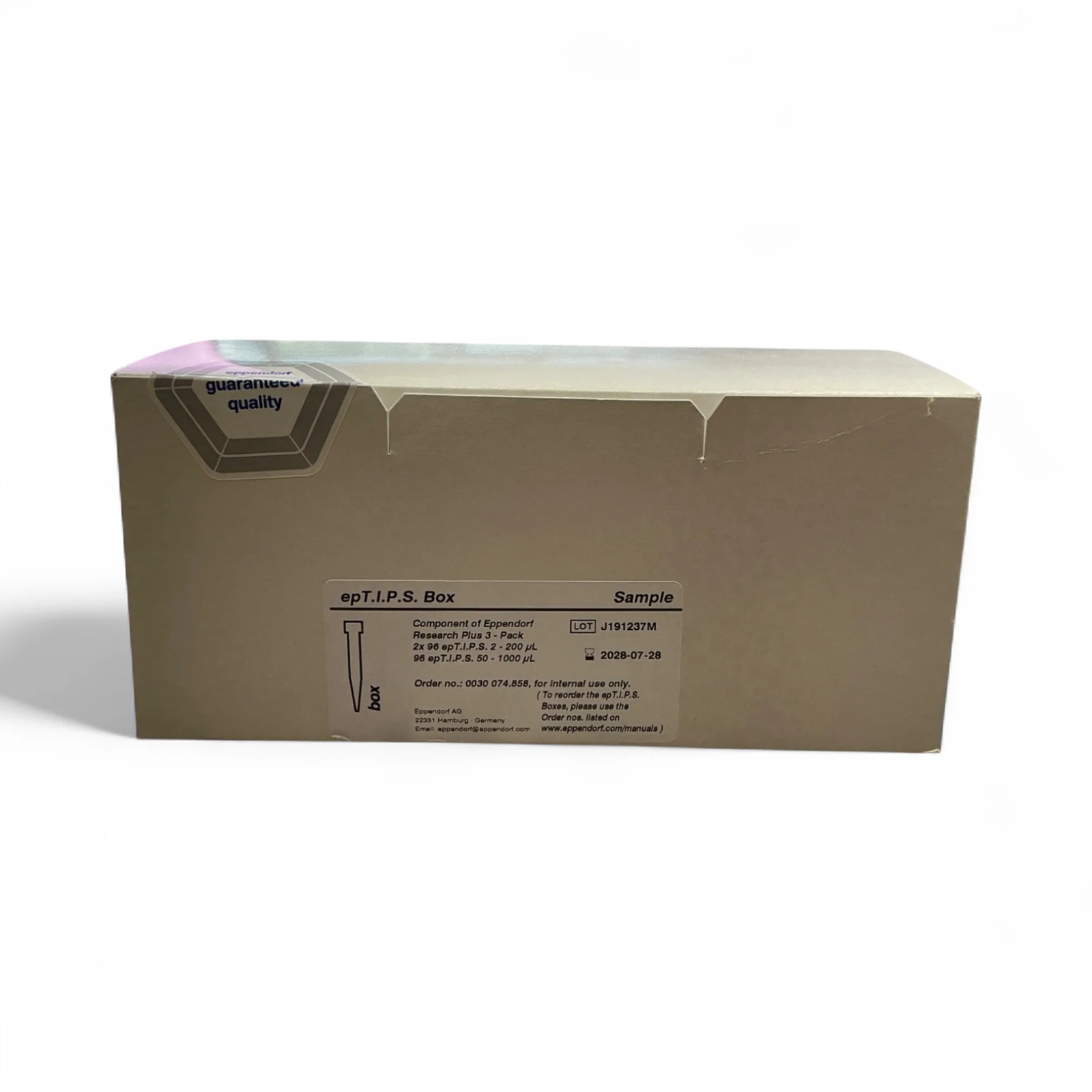 Eppendorf Research Pack Plus 3 – epT.I.P.S. 0030 074.858 Pipette Tips