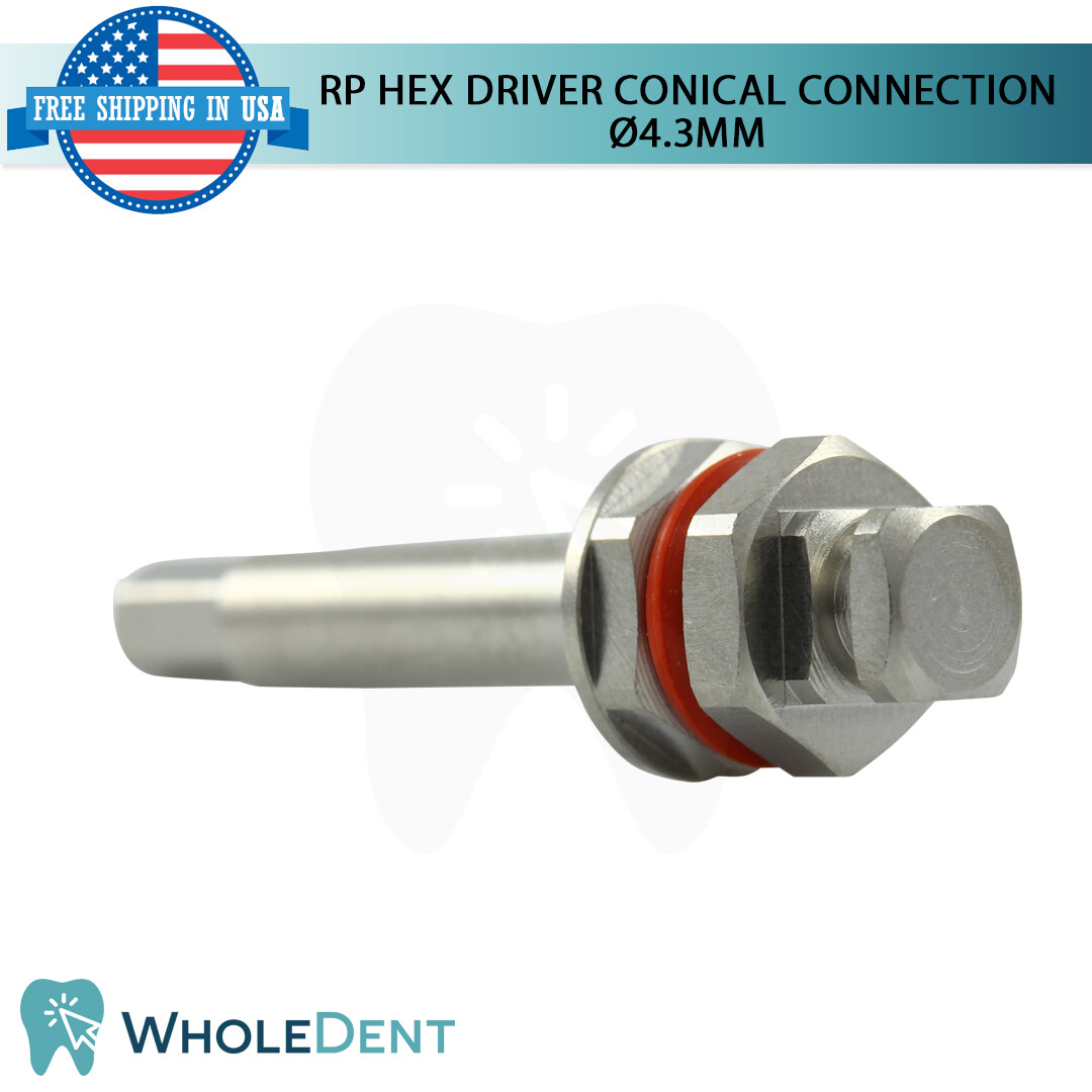 2x RP Conical Connection Hex Driver 2.65mm For Dentists Dental Im plant Abutment