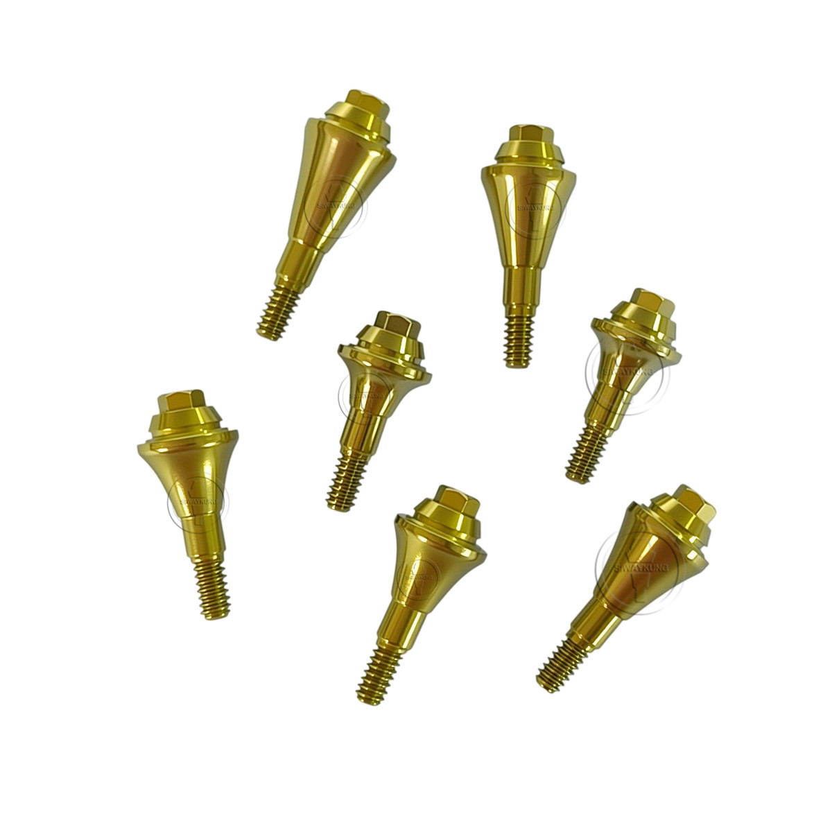 20 pcs Multi unit Straight abutment fit to Megagen Blue daimond NC GH1.5-4.5