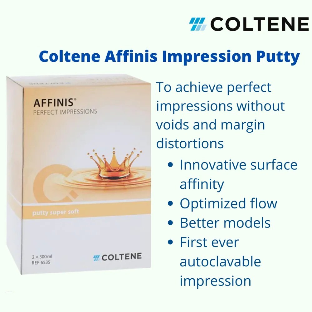Coltene Affinis Super Soft Putty + Light Body A-Silicone Impression Material