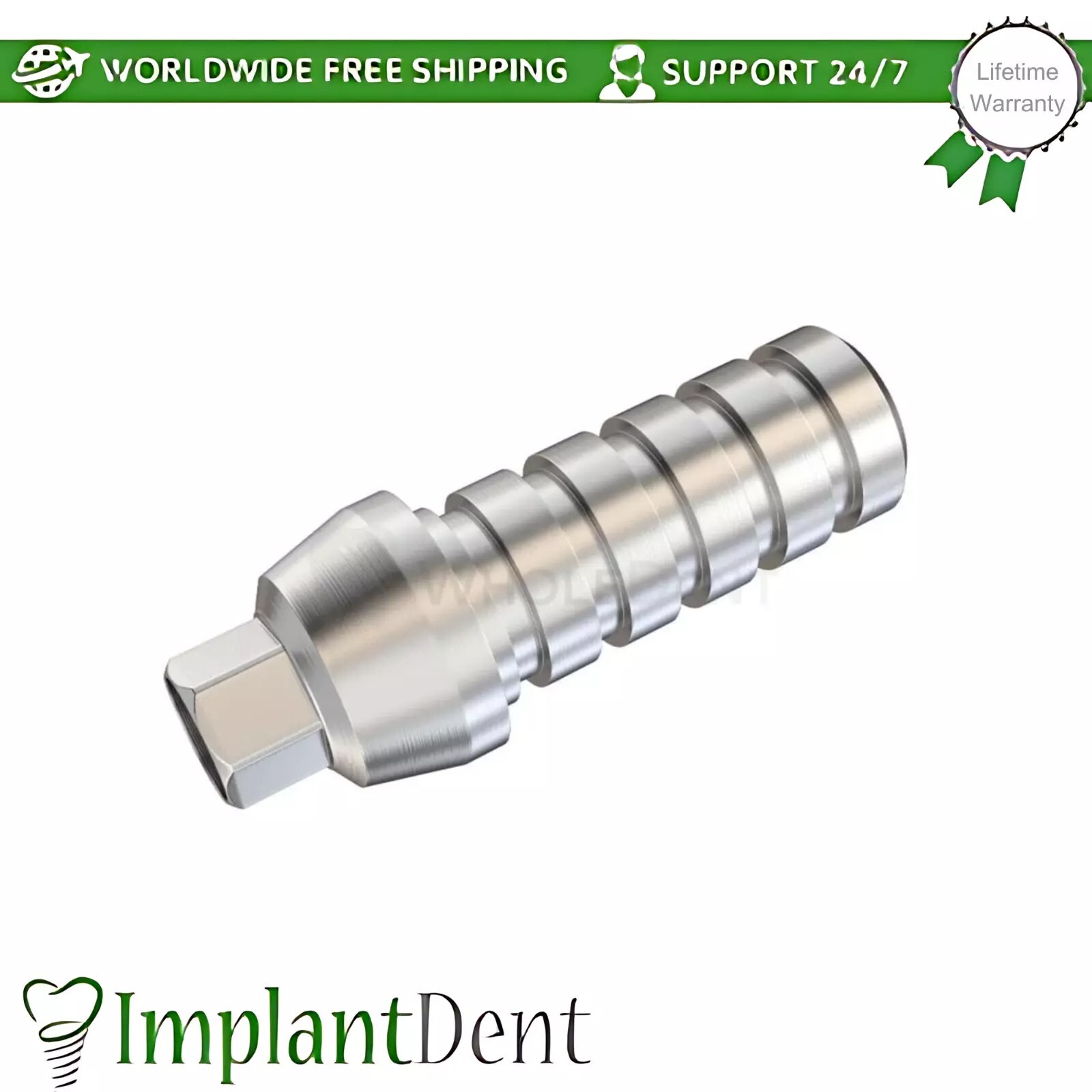 5x Anti Rotational Temporary Prosthetic Dental Fixture Int Hex