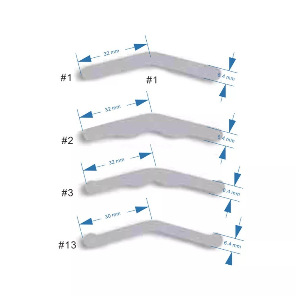 144 Pcs/Set Dental Universal Stainless Steel Matrices Matrix Bands #1 #2 #3 #13