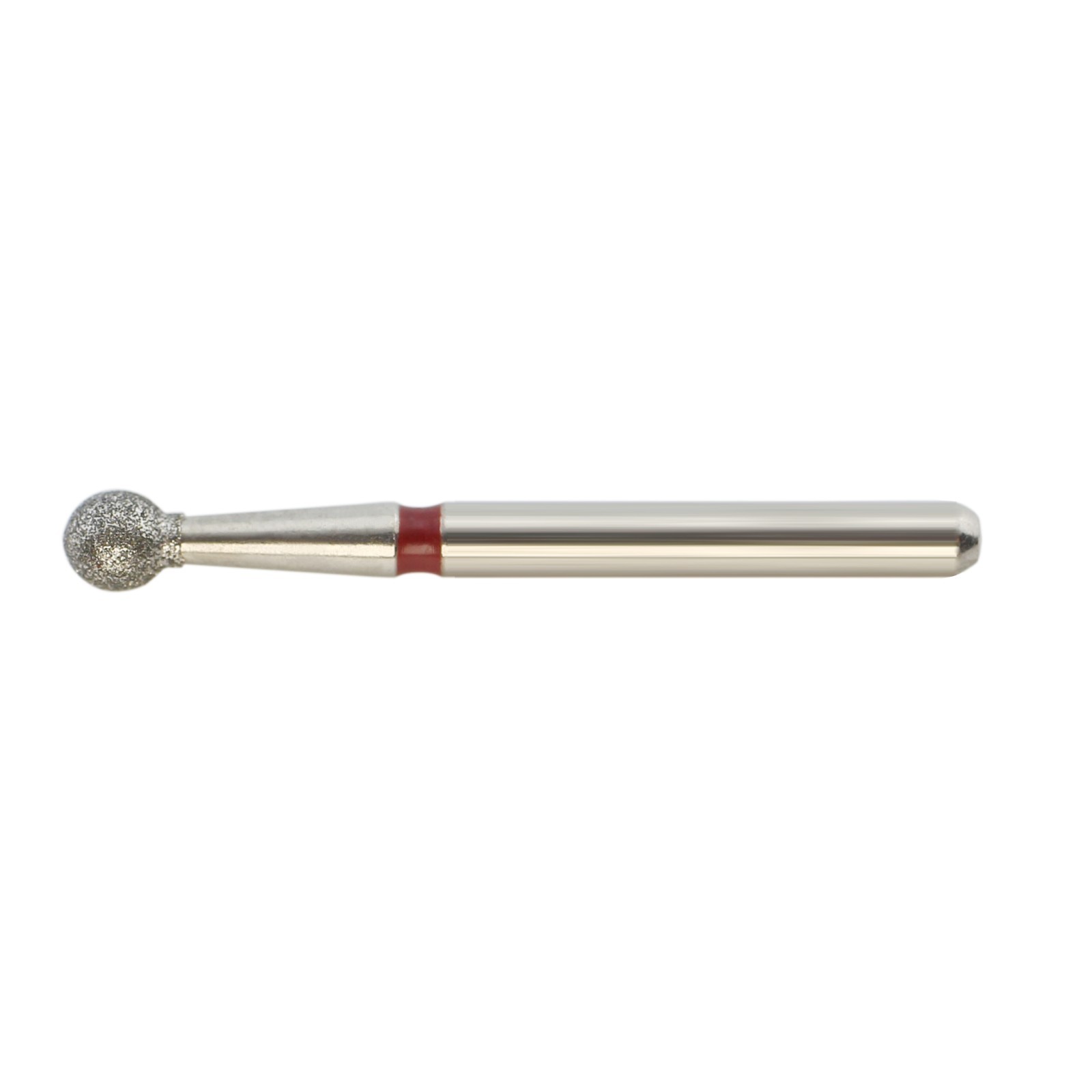 Dental Diamond Round Burs 801/023F Fine Grit Red High Speed Friction Grip FG