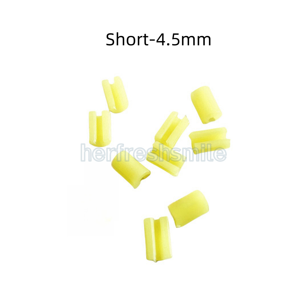 Dental Rider Female Yellow/Pink Riders Fits Hader Bar Attachment 4.5MM 7MM Lab