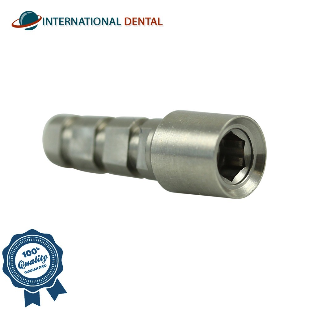 10 Dental Fixture 4.5mm Analog Compatible With Zimmer Bi0met Int Hex Connection
