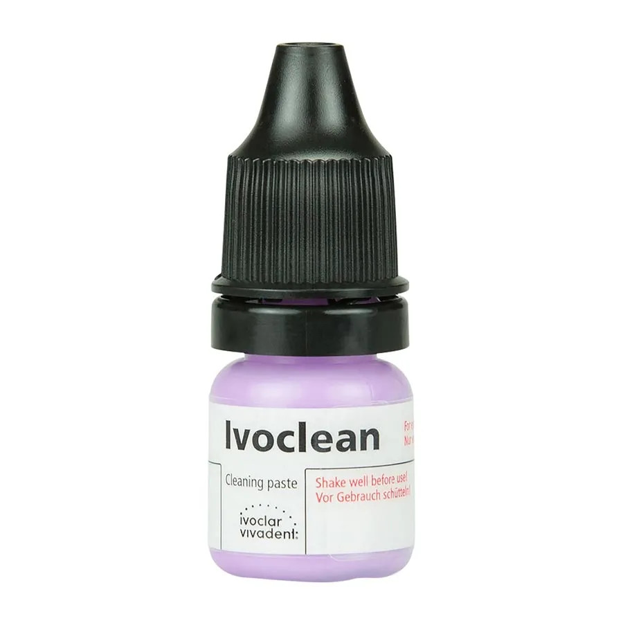 Ivoclar Ivoclean Paste Cleans saliva-contaminated restoration