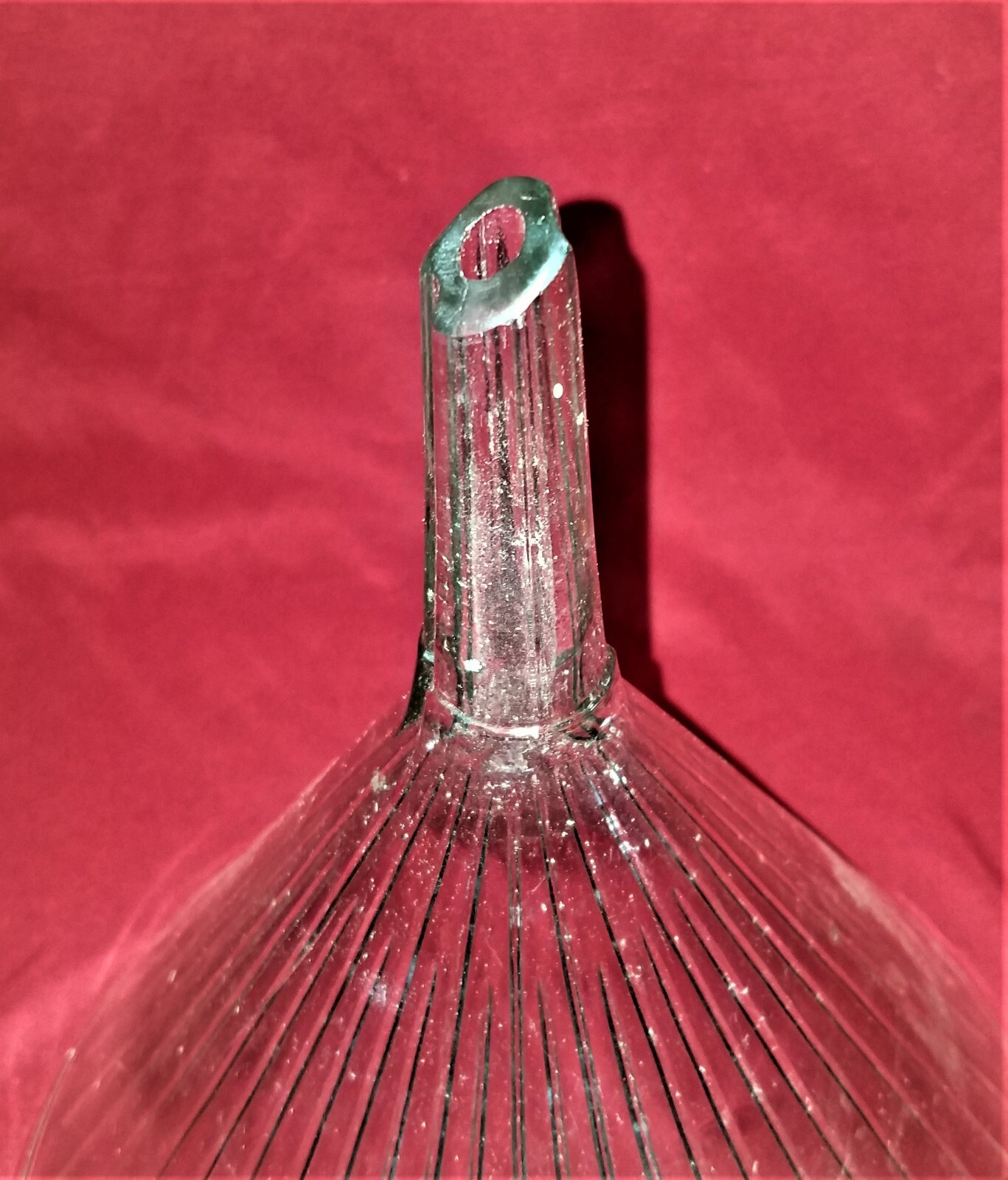 LOT of LAB GLASS FILTER FUNNELS 1ea. 1 GAL., 1 ea. 2.5″ X 7″, 24 ea. .75″ X 2.5″