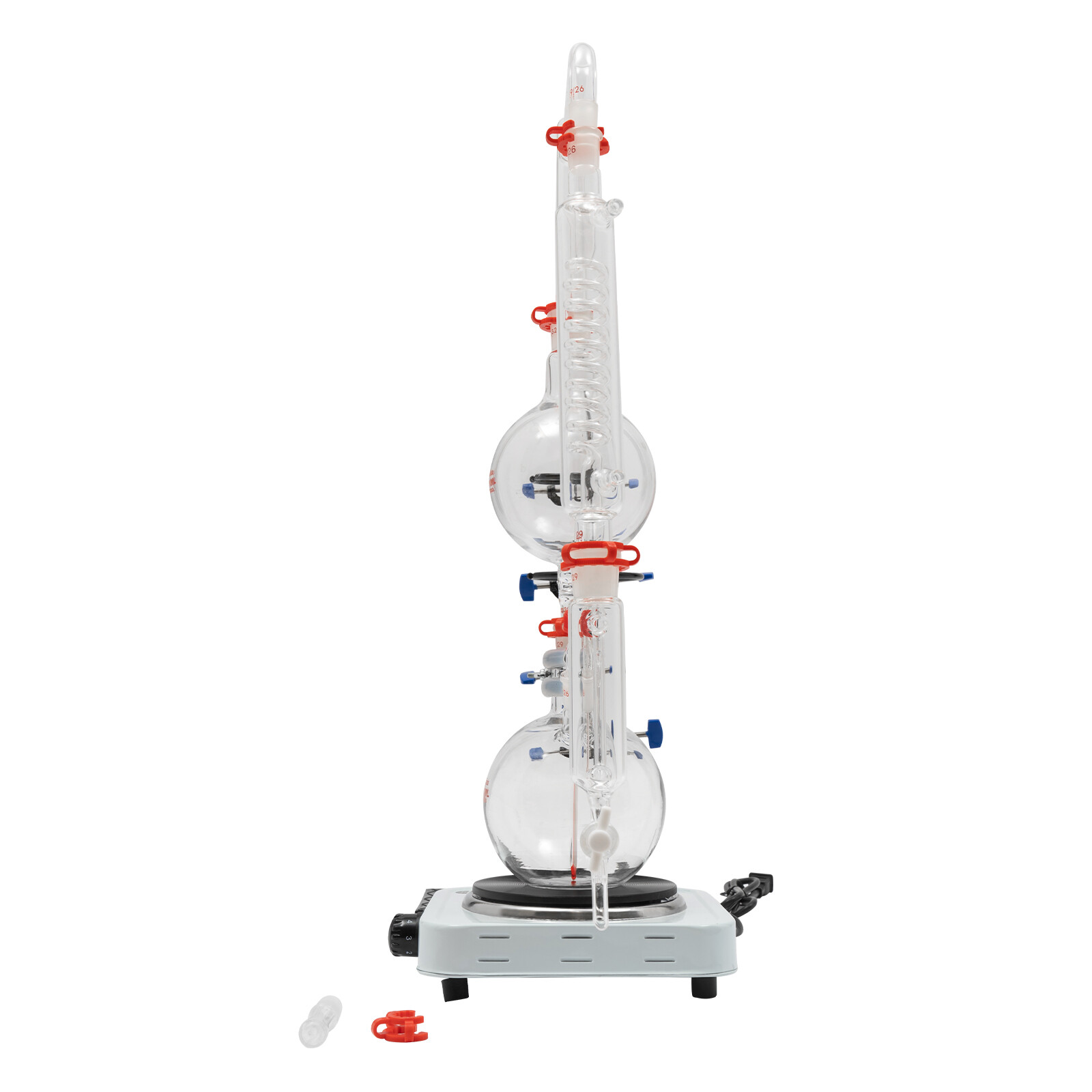 Essential Oil Distillation Apparatus Kit 1000W 1000mL 110V