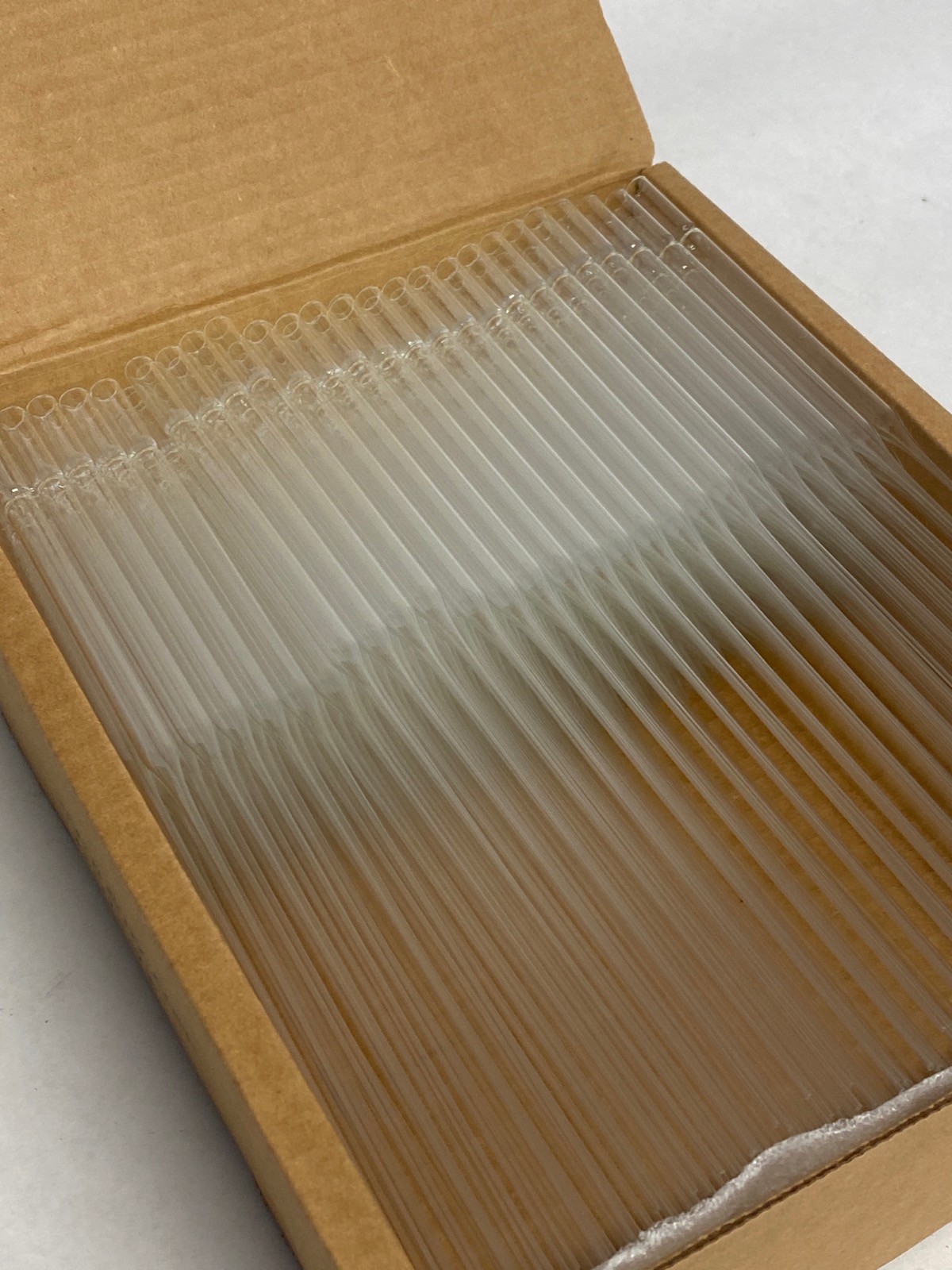 (250/Pk) KIMBLE 9” 2mL Disposable Glass Pasteur Pipettes Non-Plugged 63B92