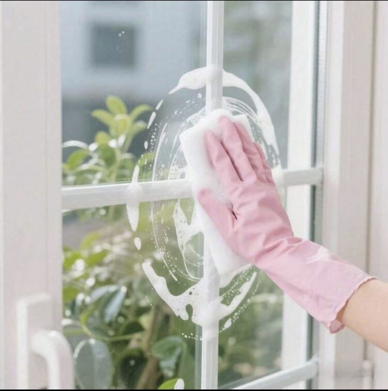 4pc/50pcs/100pcs Pink Nitrile Gloves Disposable Latex Free Cleaning Salon