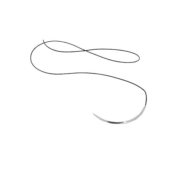 House Brand 3/0 Silk Black Braided Suture, 18″ with C-6 Needle, Box of 12