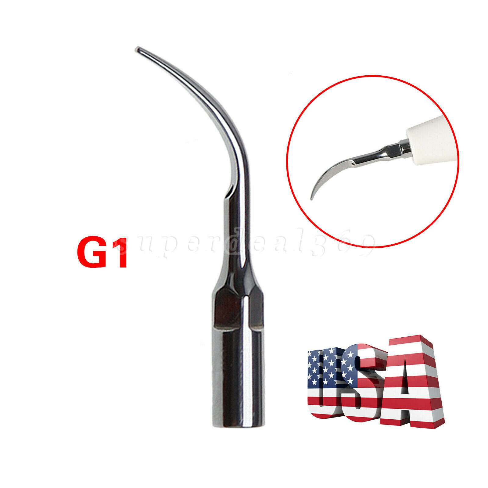 5-10* For Woodpecker/EMS/DTE Dental Scaler Tip Perio Endo Ultrasonic Cavitron SA
