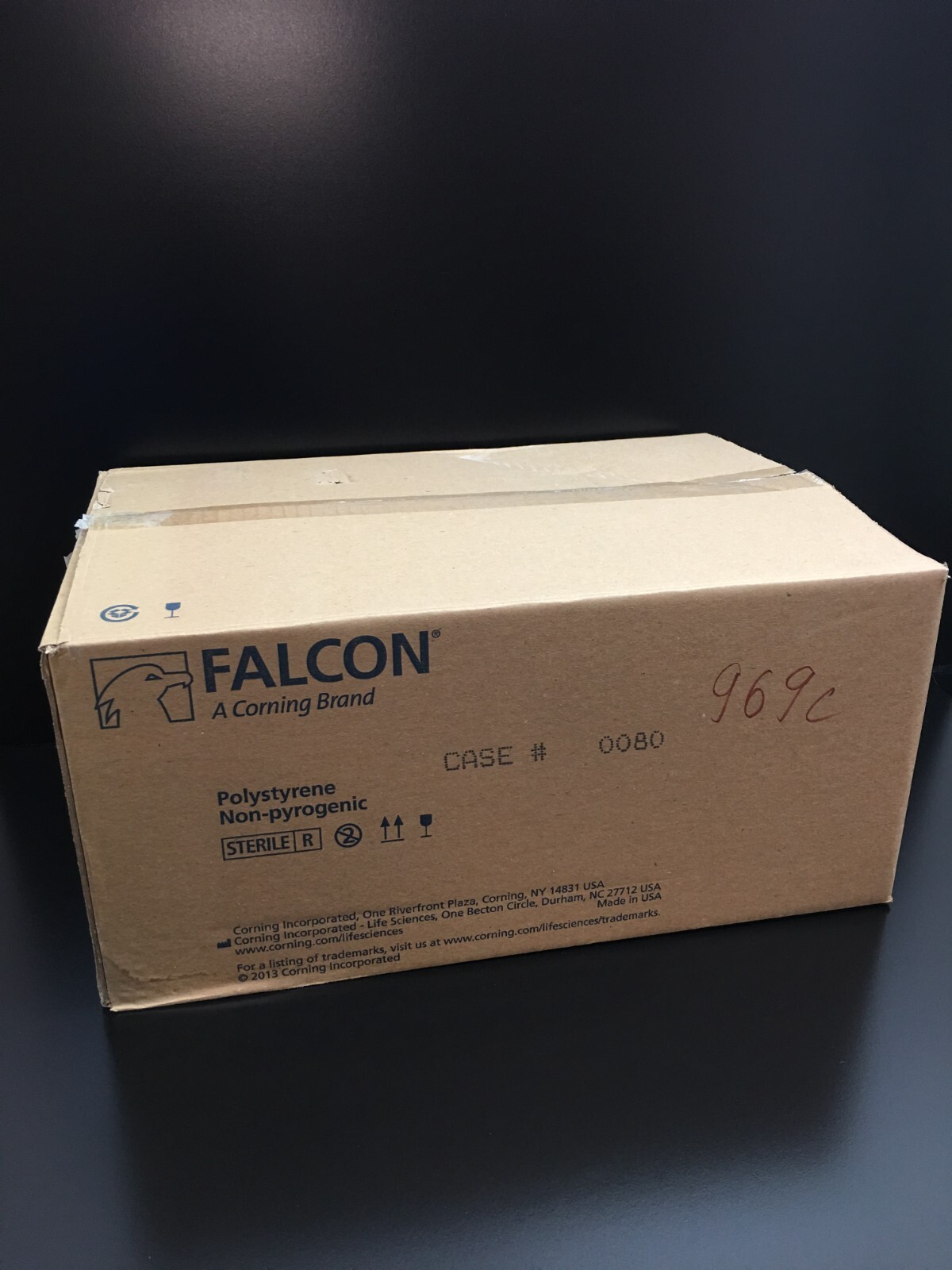Corning Falcon REF 357507 Serological 2mL Pipet 2 in 1/100mL w/Plug 1000/Cs