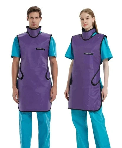 0.5mmpb Xray Lead Apron with Thyroid Shield Collar, Lead Gown, Dental Xray Shiel