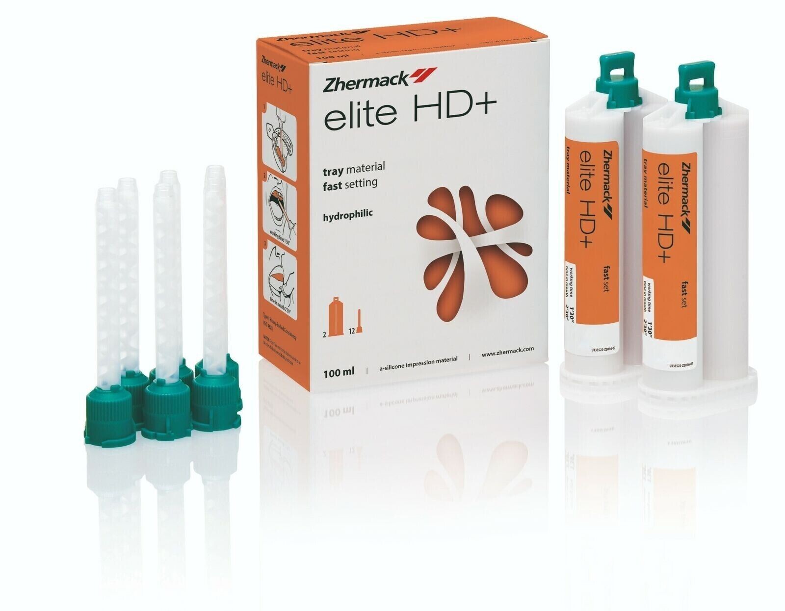 Elite HD+Tray material heavy body FAST SET 100ml