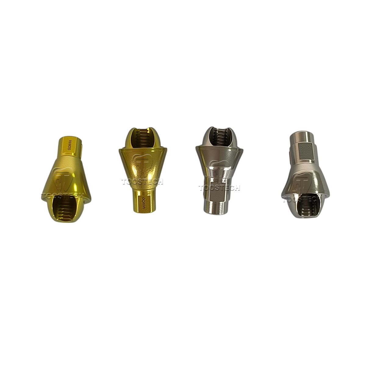 6pcs multi unit angled abutment fits to Straumann ITI NC/RC 17 degree D4.6mm