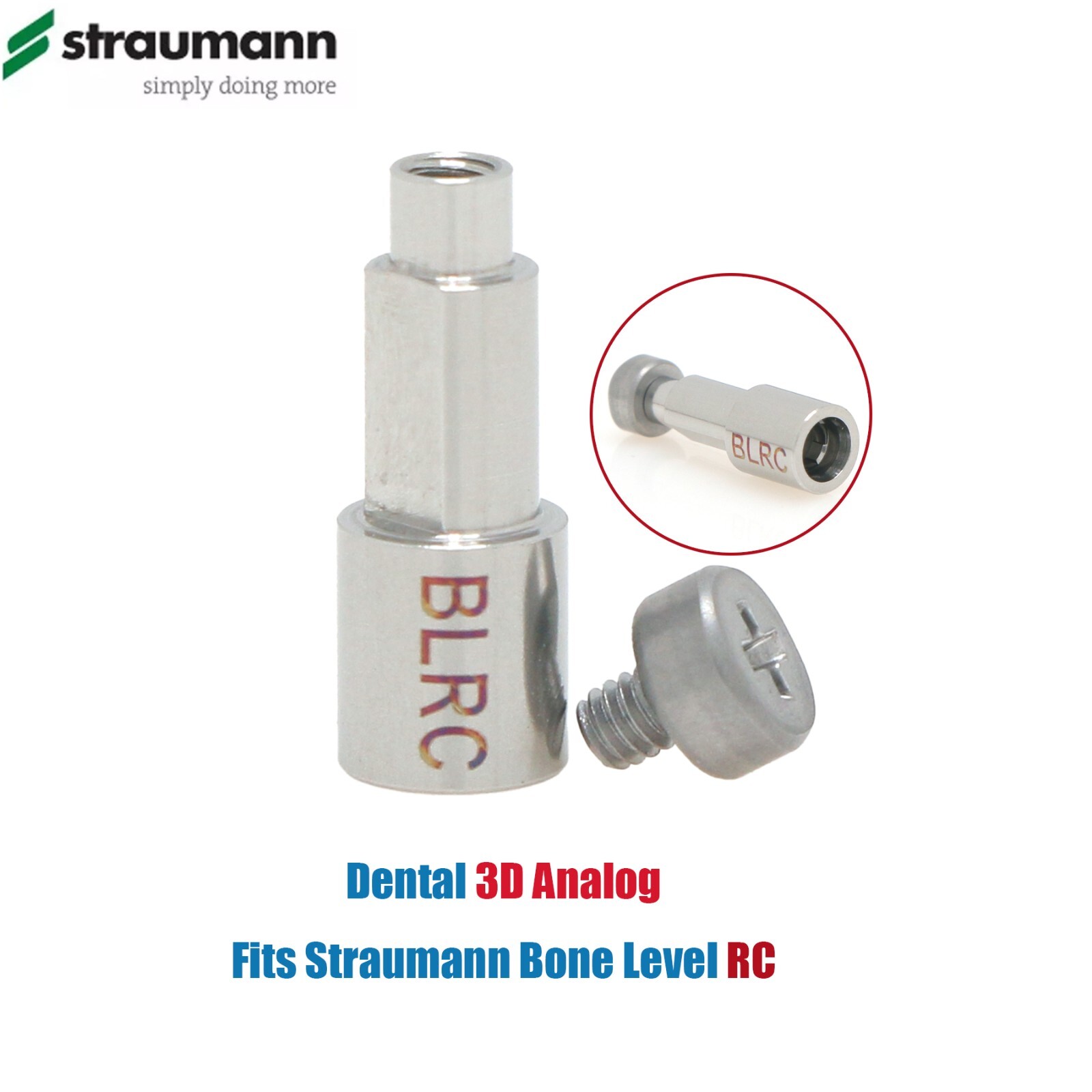 Dental Scan Body 3D Implant Analog for Nobel Straumann Osstem CAD/CAM Impression