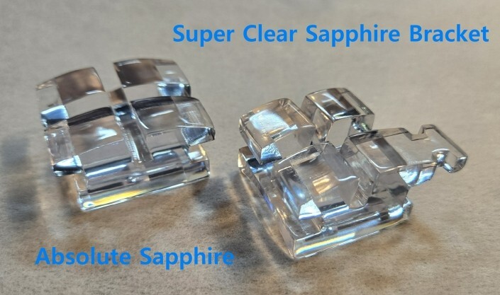 Garnet ABSOLUTE Dental Orthodontic Sapphire Brackets Braces-ROTH/MBT-$49.99/set