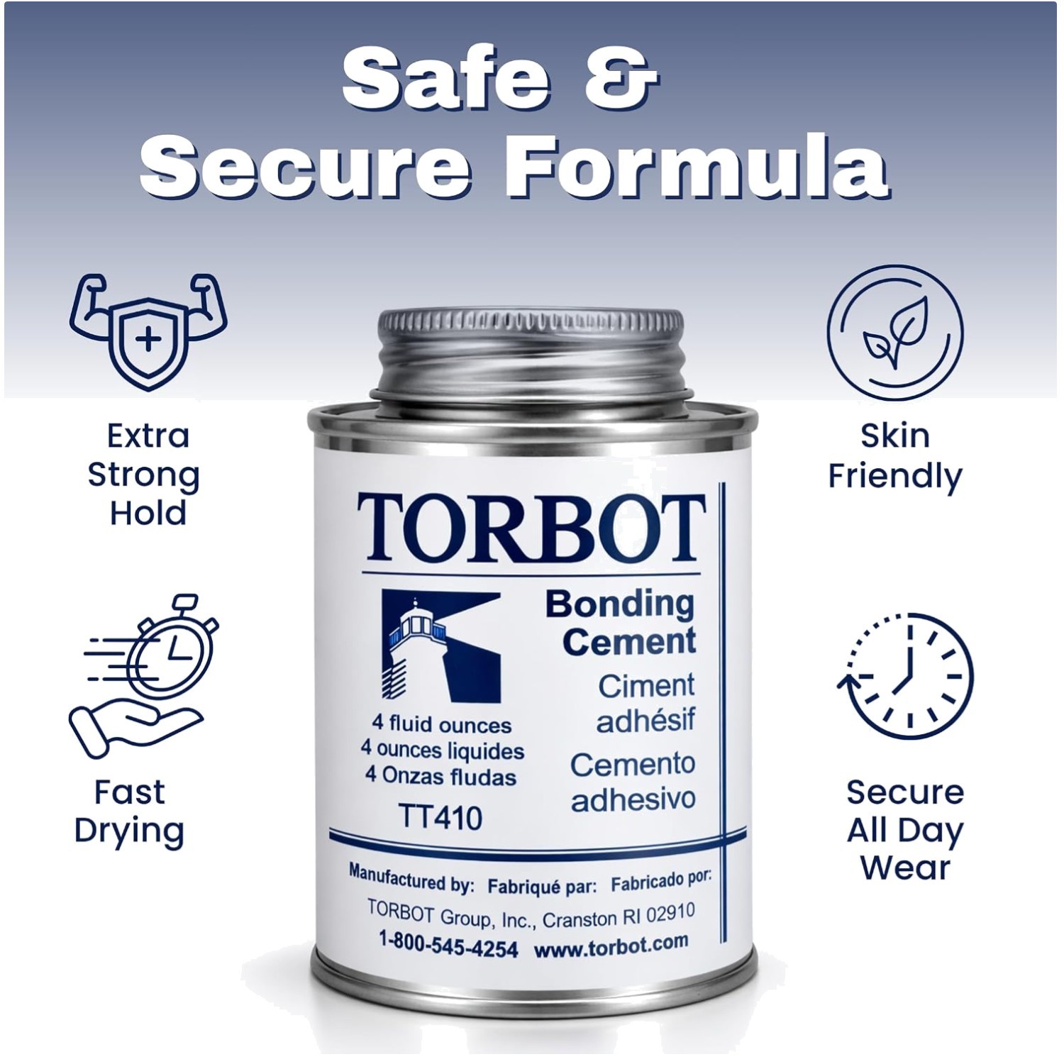 Water Resistant Ostomy Appliance Glue – 4 oz.