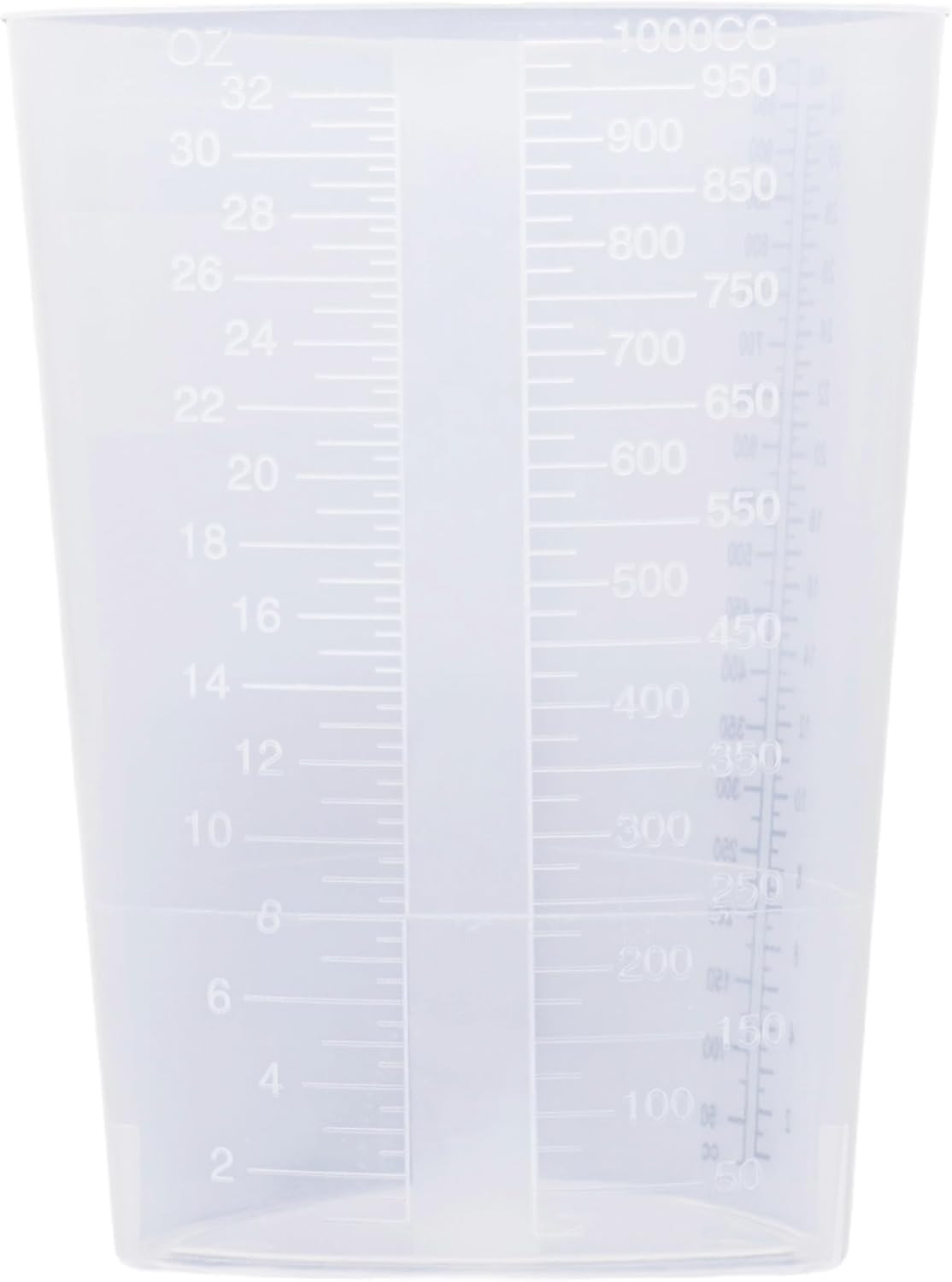Graduated Intake Output Container 32 Oz – Plastic Triangular Measuring