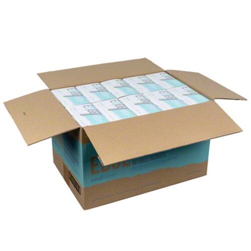 AmerCare Edge White Nitrile Gloves, Case of 2,000 (Large)