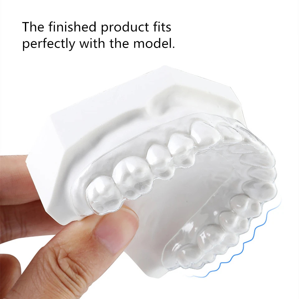 Dental Lab Splint Thermoforming Material Orthodontic Retainer Sheets Hard 0.8mm