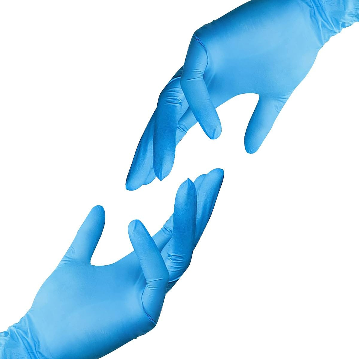 Basic Vinyl Exam Gloves-Safty Glove Latex & Powder-Free, Synmax Disposable, B…