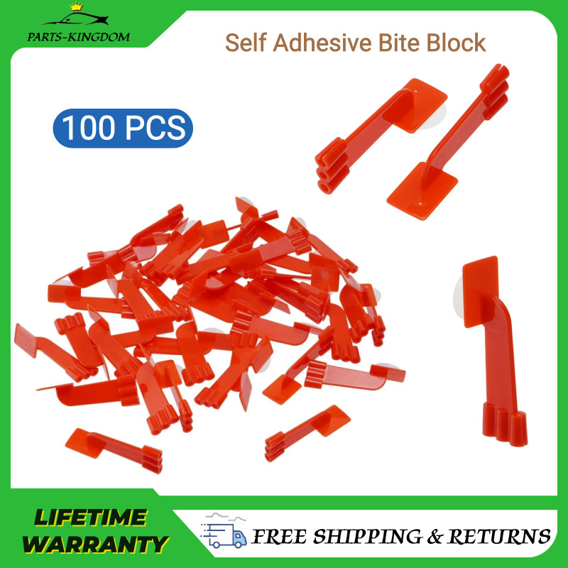 100x Dental Sensor Holder Self-adhesive X-ray Bitewing/Posterior/Anterior Block