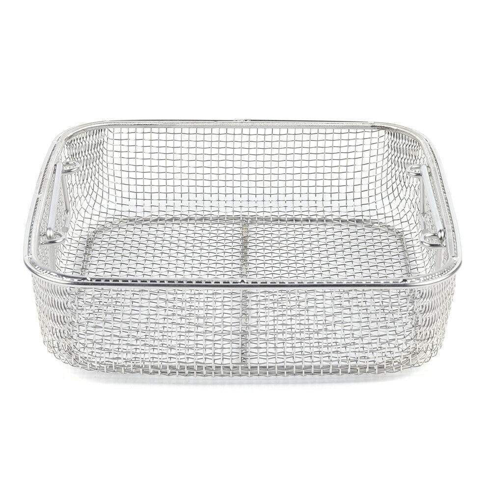 Mesh Tray Wire Basket Sterilization Cleaning Tray Surgical Holding Instruments
