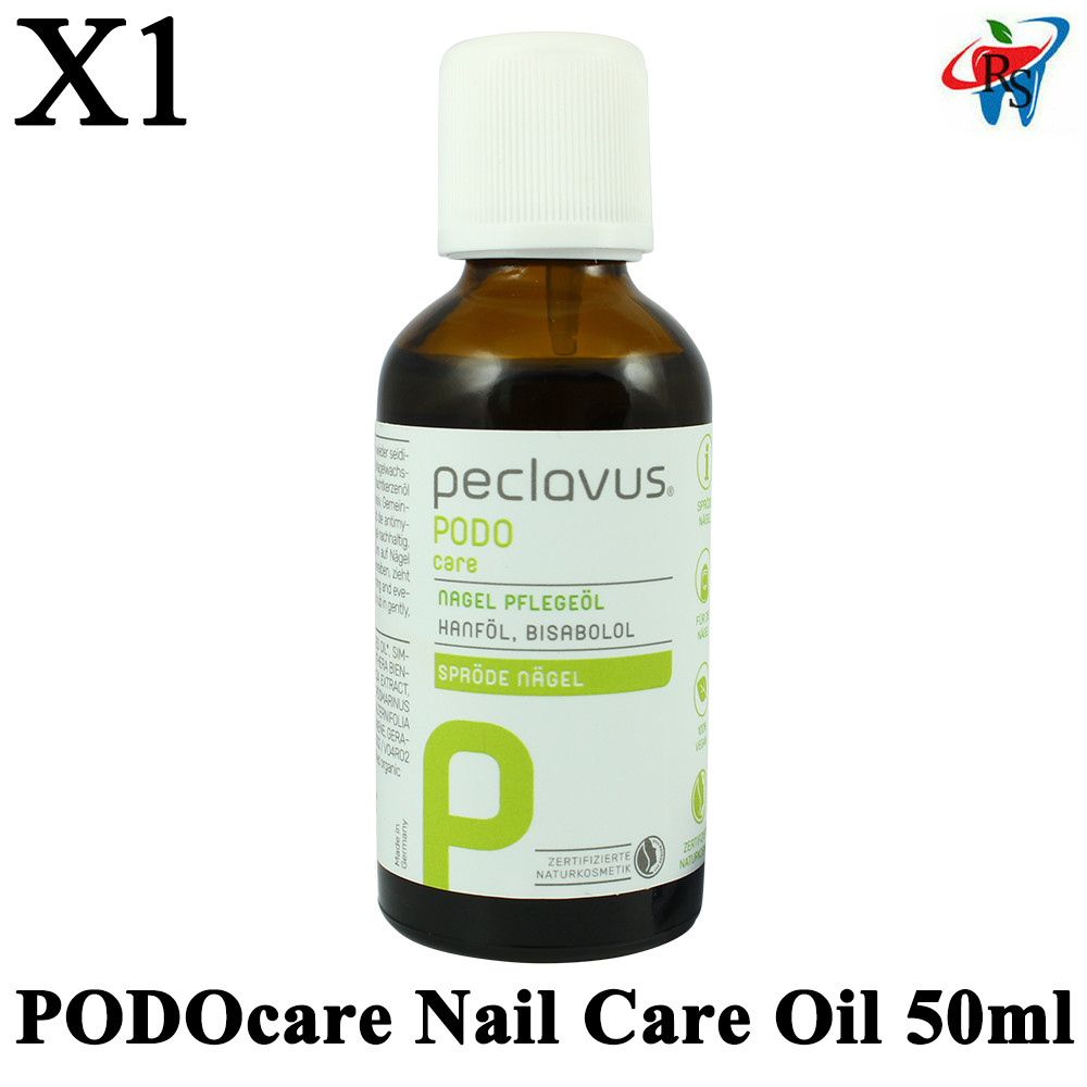 Peclavus Nail Care Oil 50ml Protection Bisabolol Shine Growth Moisturizer Vegan