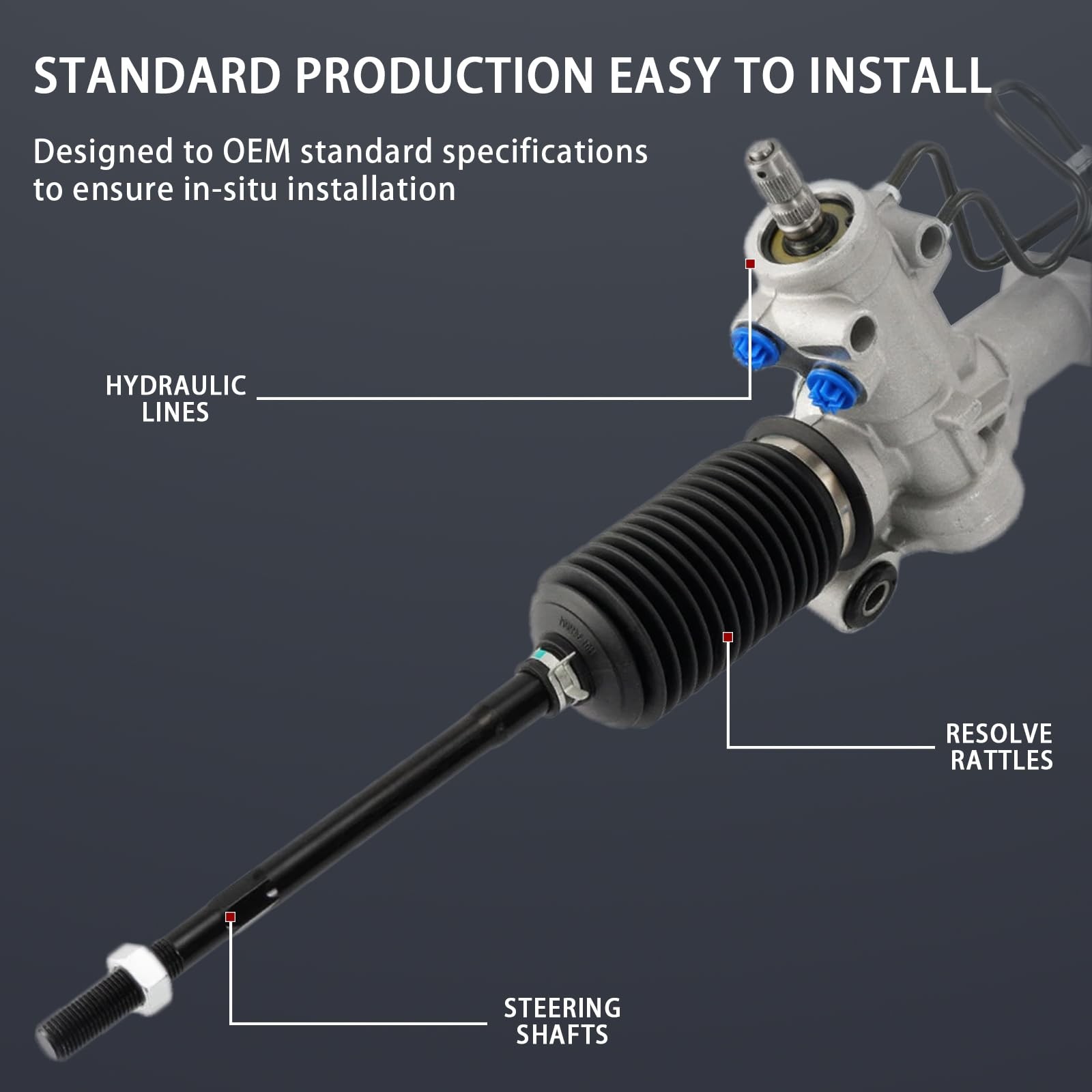 ‎ – Power Steering Rack And Pinion for Nissan Quest 2004-2009