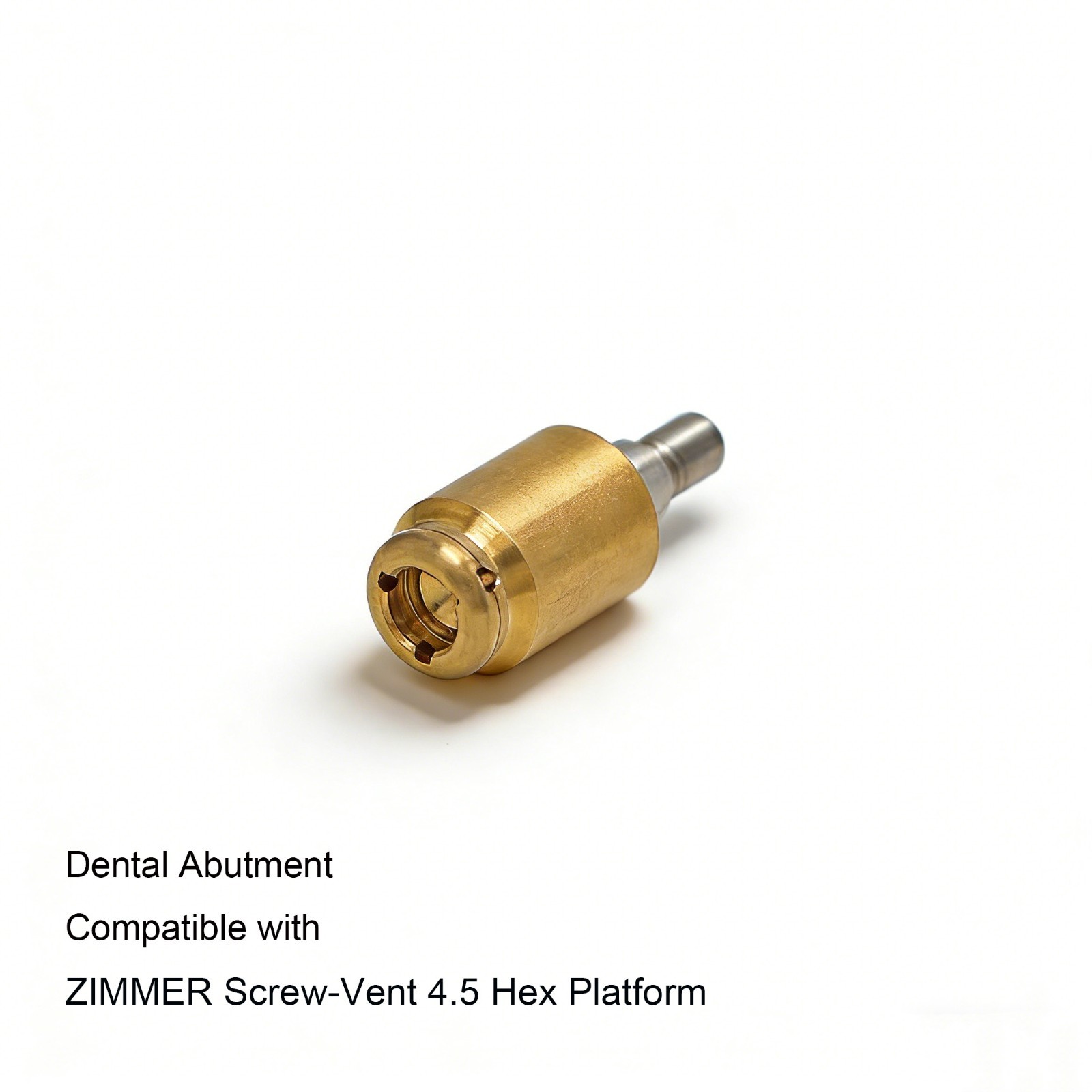 Zimmer Dental Abutment ∅4.5 Platform Internal Hex Compatible ZEST Locator system