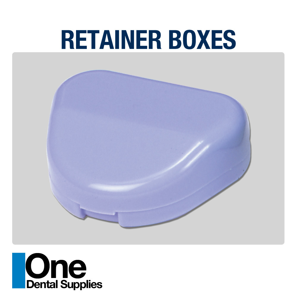 Dental Orthodontic Retainer Case / Box Assorted Color 10 pcs