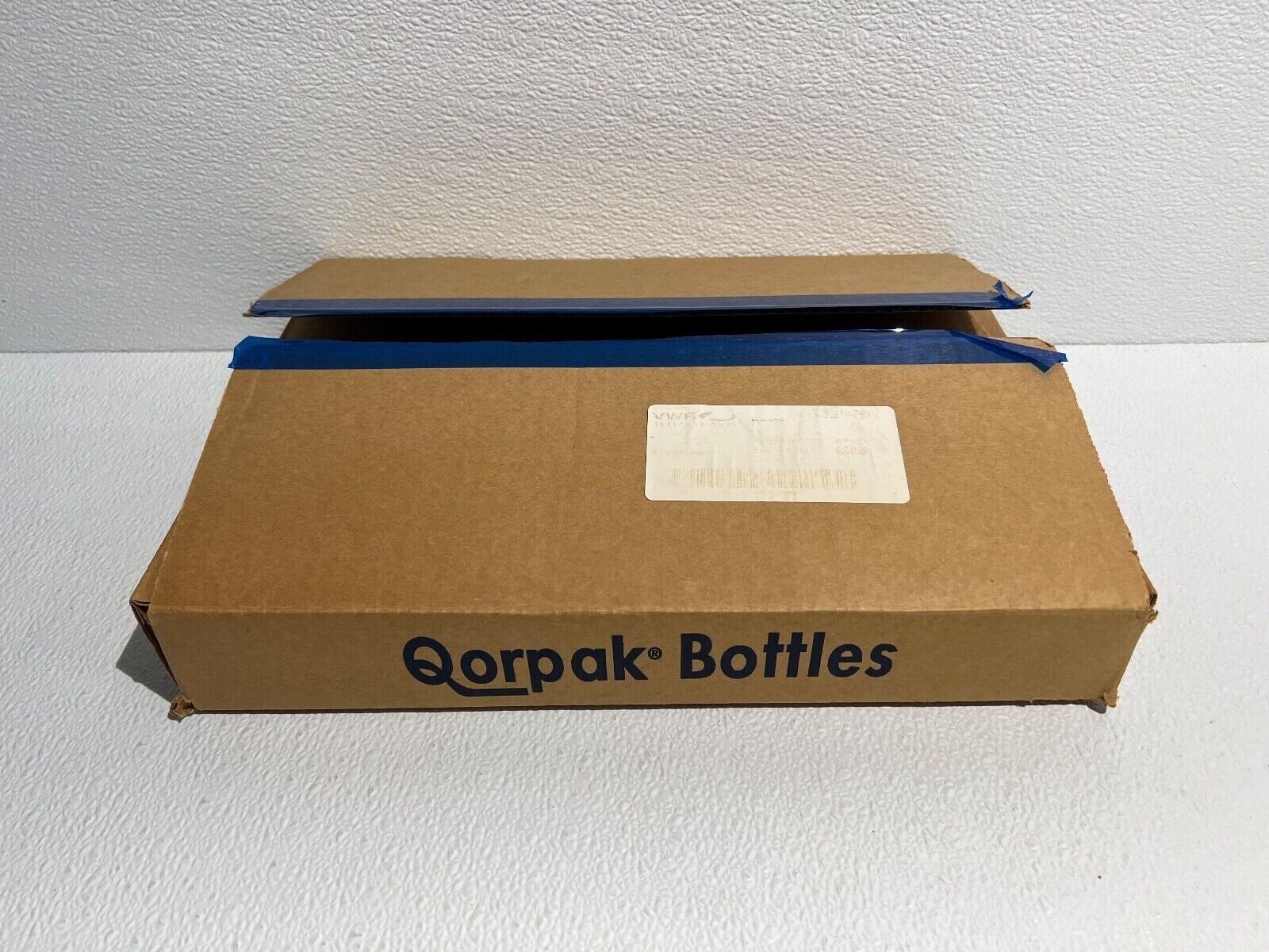 VWR 36319-780 Qorpak Straight Sided Round Bottles Clear VacuumTreated 45mL 30/PK