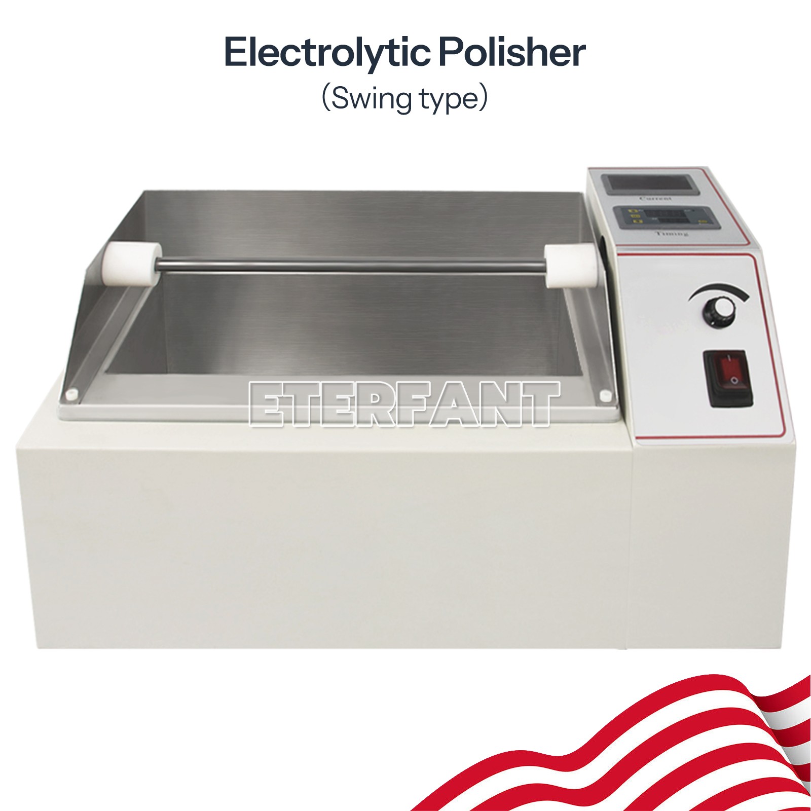 Dental Lab Electrolytic Polisher with Positive Swing Function-Surface Polishing
