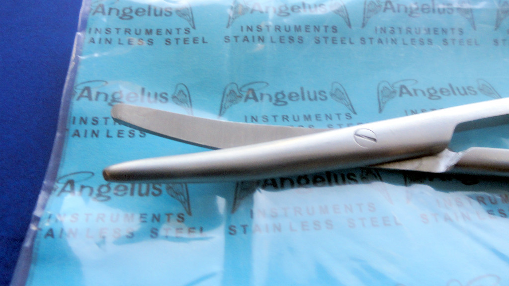 Medical Dental Scissor Metzenbaum CURVED 5 1/2″ / 14 Cm ANGELUS