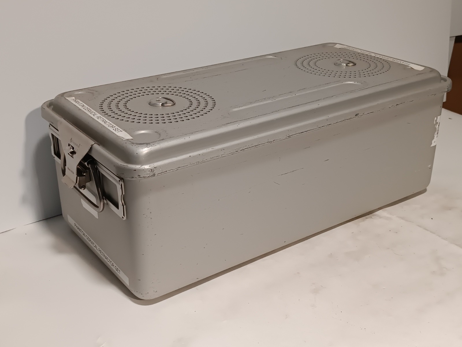 Case Medical SC08FG SteriTite Perforated Bottom Sterilization Container